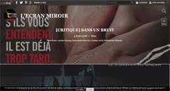 Desktop Screenshot of ecran-miroir.fr